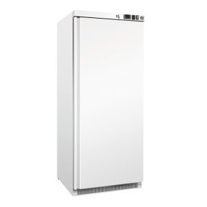 Gastro-Inox wit stalen vriezer 600 liter, statisch gekoeld