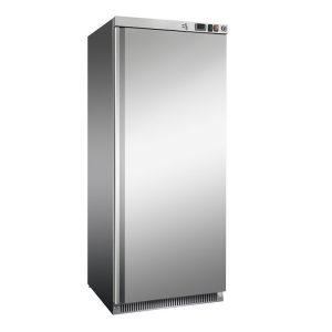 Gastro-Inox RVS vriezer 600 liter, statisch gekoeld
