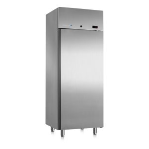 Marecos Softline roestvrijstalen GN 2/1 vriezer 700 liter, geforceerd gekoeld
