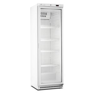 Marecos wit stalen koeling met glasdeur 430 serie, statisch gekoeld met ventilator