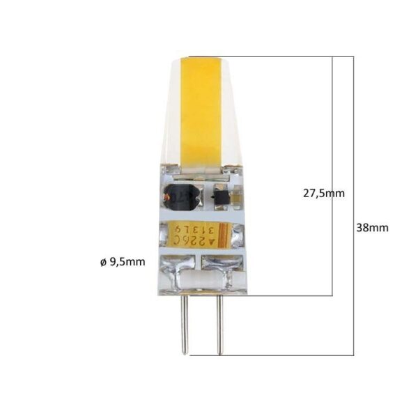 HorecaHeaveng4ledsteeklampje2700k15wafmeting HorecaHeaveng4ledsteeklampje2700k15wafmeting