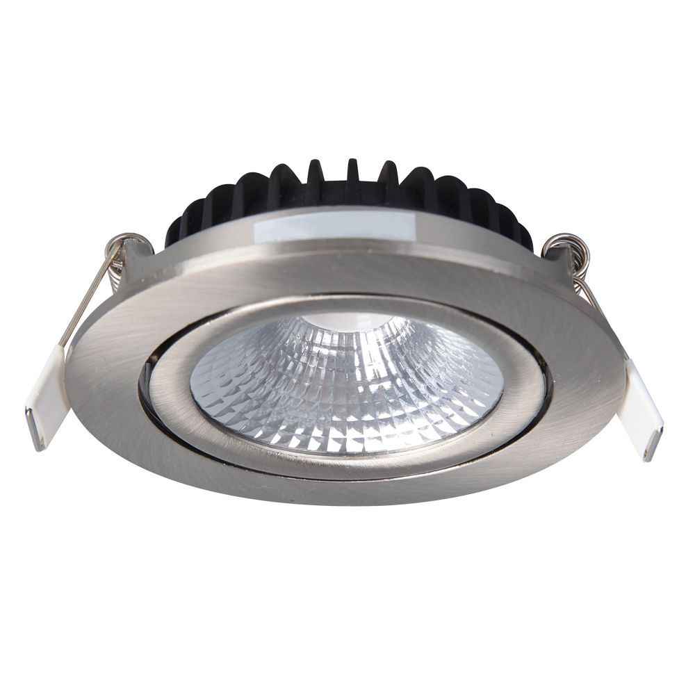 led inbouwspot RVS, dim to warm, kleine inbouwdiepte, IP54 – Horeca Heaven