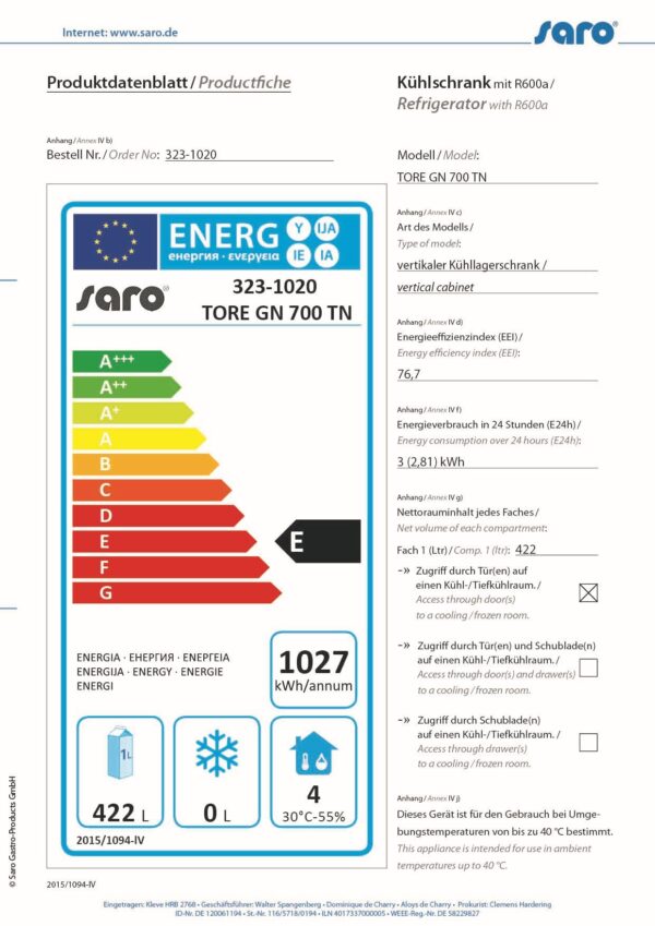 umluft-gewerbekuhlschrank-modell-tore-gn-700-tn-3-1 umluft-gewerbekuhlschrank-modell-tore-gn-700-tn-3-1