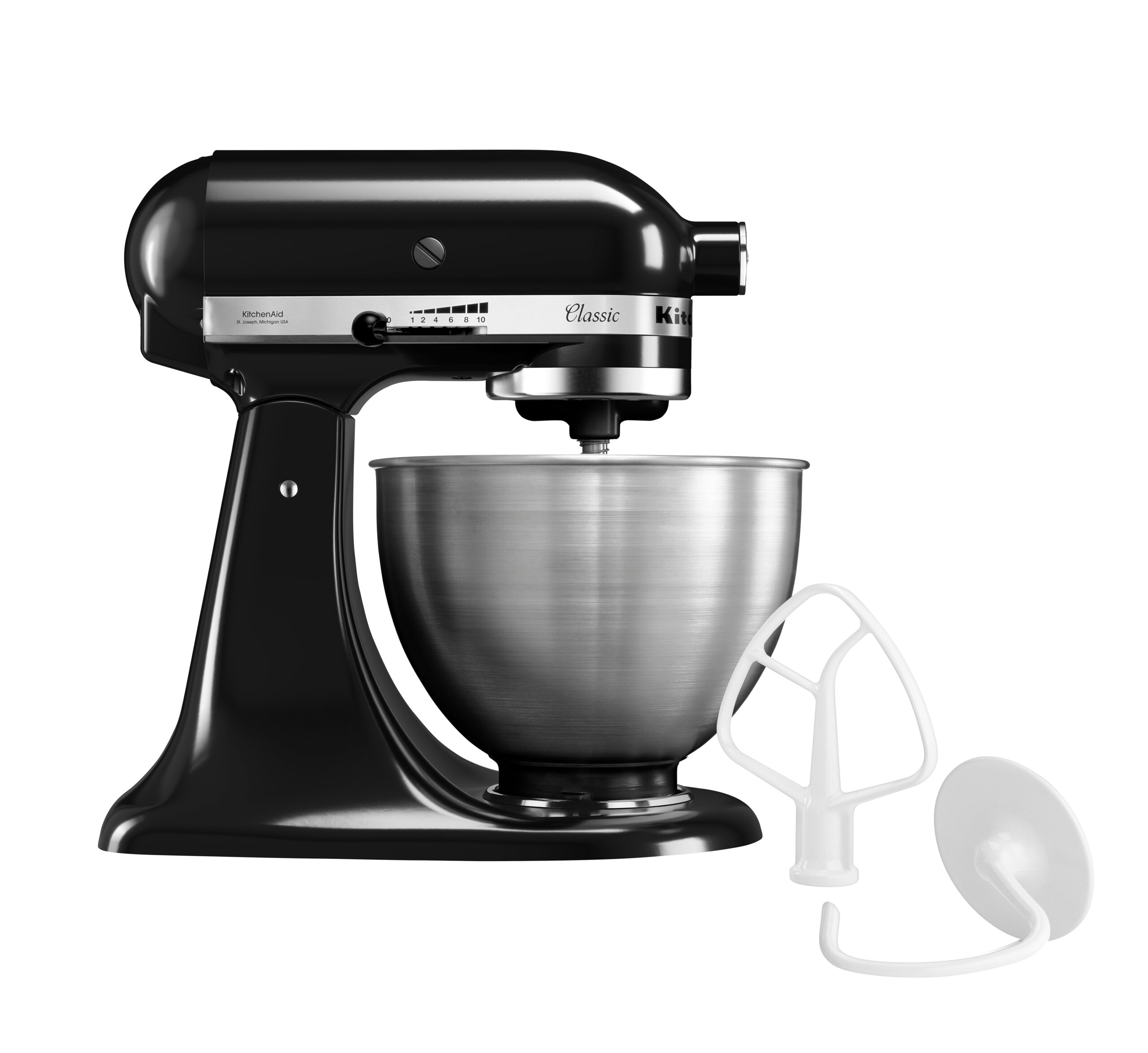 Sentimenteel Verschuiving boeren KitchenAid 5K45SSEOB, zwart, 4,28L – Horeca Heaven