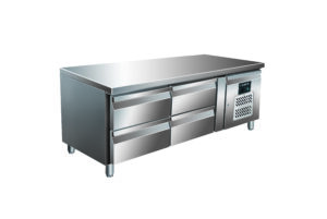 Onderbouw koelwerkbank, 2x2 laden UGN 2140 TN
