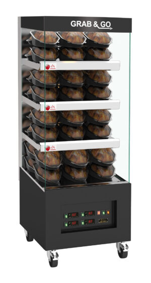 zelfbedieningsdisplay, 4 schappen, 6MCV4LS.1