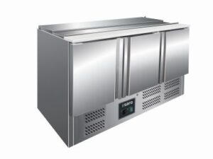 SARO Saladette - telescoop deksel - 3 deuren - S 903 PRO