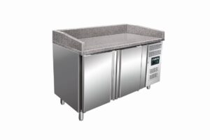 Pizza werkbank - 2 deuren - graniet blad - Model PZ2600TN PRO