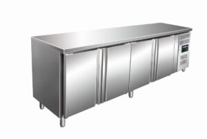 Koelwerkbank - 4 Deuren - 2230mm breed -  KYLIA 4100 TN PRO