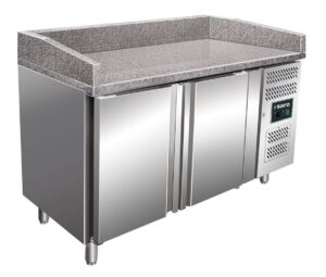 Pizzawerkbank - graniet blad - 2 deuren - model PZ 2600 TN