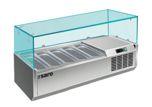 Opzet koelvitrine - 1/4 GN model VRX 1200/330