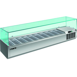 Opzet koelvitrine - 1/4 GN model VRX 2000/330