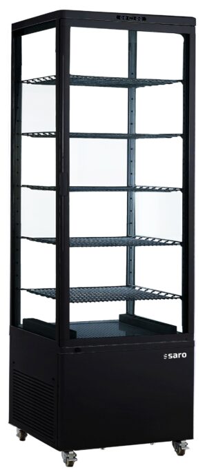 Koelvitrine LENN, zwart