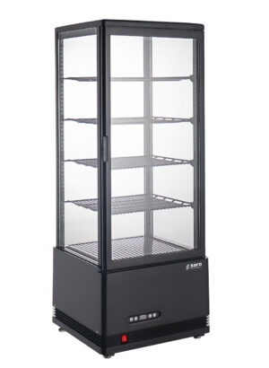 Koelvitrine SC 100 AV, zwart