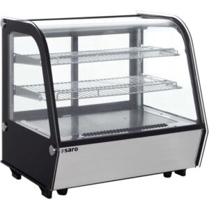 Countertop Koeling - 2 roosters - LED - schuifdeuren achterzijde - model LISBETH 120