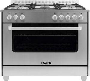 Gasfornuis - 6 pits - elektrische oven - TS95C61LX- alleen voor Nederland