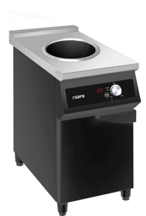 Wok Inductiefornuis - 400V 5kW - onderkast - Model THEO