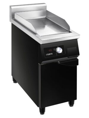Inductie grillplaat - onderstel - 400 breed - 400V - Model MAURICE