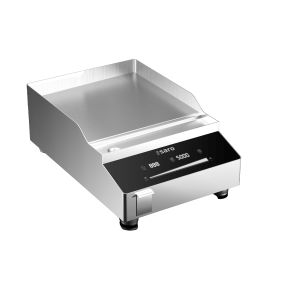 SARO Inductie grillplaat Tafelmodel - 40 cm breed - 400V - Model AGIOS