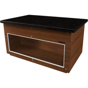 Neutral Element B 1600 mm, kleur WALNOOT