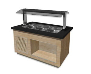 Warm buffet model PREMIUM LINE SB-H 130 OAK
