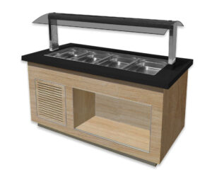 Warm buffet model PREMIUM LINE SB-H 170 OAK