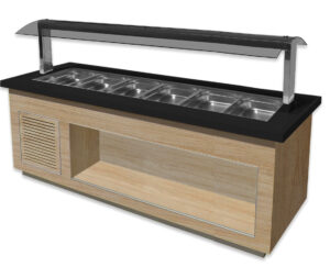 Warm buffet model PREMIUM LINE SB-H 230 OAK