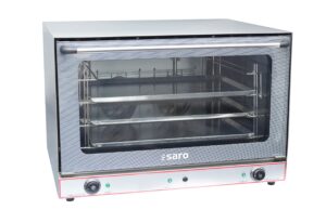 SARO bakkers oven - wateraansluiting - manuele water toediening - 4 bakblikken 400 x 600 - 116 L Model HERA