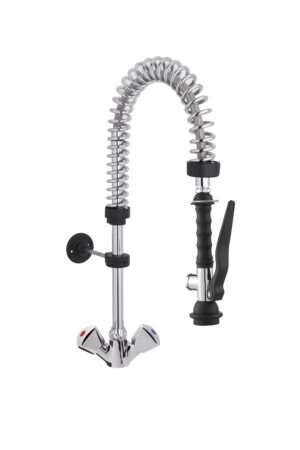 Eengats Voorspoeldouche zwart MEGGY