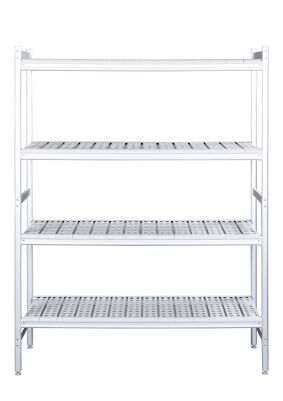 Aluminium plank met kunststof roosters 373x1152mm