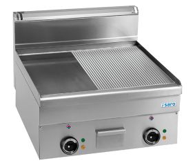 Electric Grill Plate 1/2 Smooth 1/2 Ribbed,EFT66LR