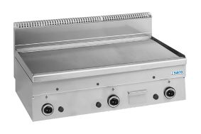 Gas Grillplaat - Glad - Tafel model - 1000x600 - model GFT106L