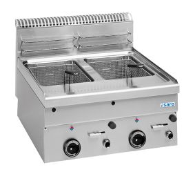 Gasfrituurpan 8+8 L Tafelmodel 600 Line Model GF66